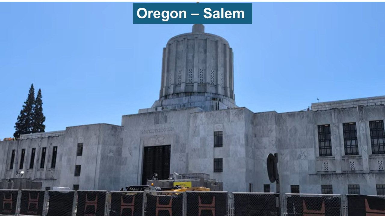 Salem Oregon State Capitol